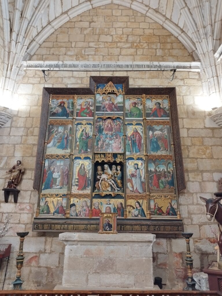 Vista del Retablo del Chantre en El Perdigón. Patrimonio de la Tierra del Vino
